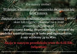 Świąteczny list od przyjaciela