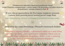 Druga edycja kalendarza adwentowego