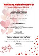 Konkurs walentynkowy