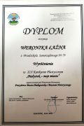 Weronika Łaźna - wyróżnienie "Białystok moje miasto"