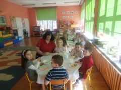 Wielkanocny obiad w Stokrotkach z panią Beatą