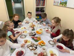 Wigilia w grupie Zajączków