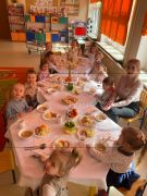 Śniadanie Wielkanocne w grupie Biedronek