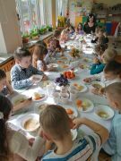 Śniadanie Wielkanocne w grupie Motylków