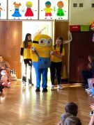 odwiedziny animatorów z Sali zabaw "Fikołki"