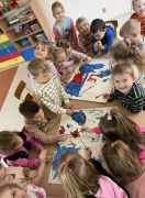 Zajęcia tematyczne w grupie Motylków