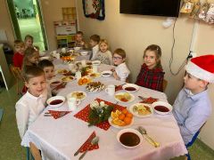 Wigilia w grupie Zajączków