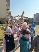 Przemarsz dzieci z marzannami